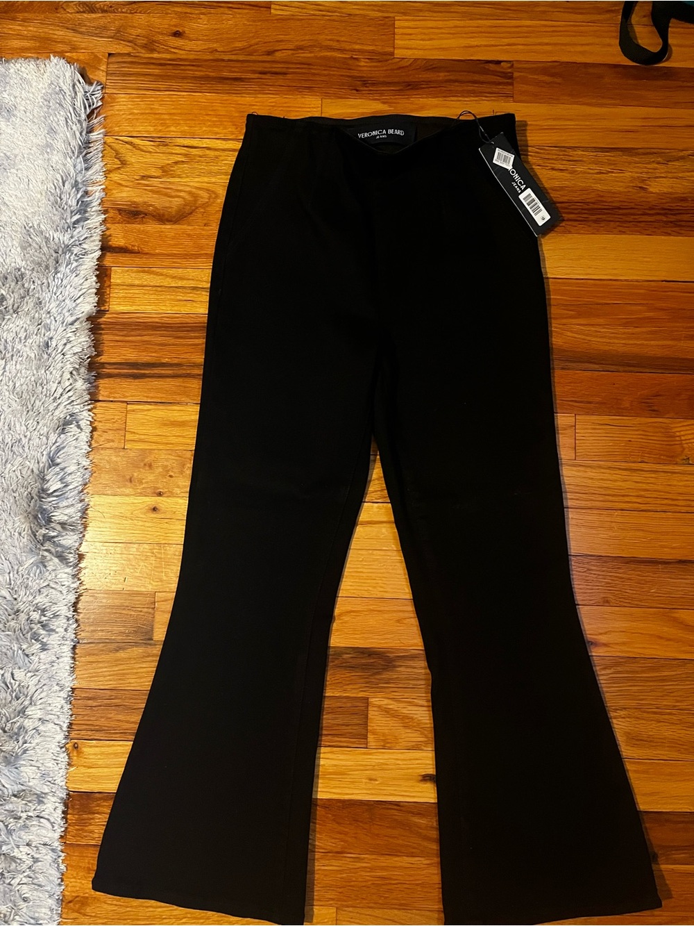 Veronica Beard Black Flare Jeans - Wide Leg